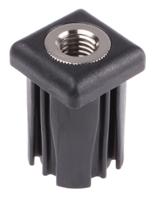 235-0931 RS PRO Square Nylon Tube Insert, 500kg Static Load Capacity