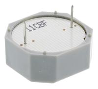 sma-21lt-p15 Sonitron 90dB Through Hole Continuous Internal Buzzer, 21 x 21 x 9.5mm, 1.5V dc Min, 15V dc Max