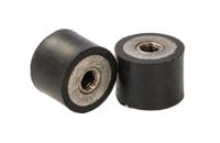 126-4340 RS PRO M6 Anti Vibration Mount, Female to Female Bobbin with 33.96kg Compression Load