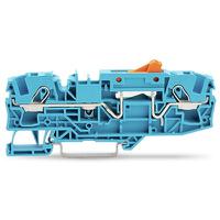 2006-1674 WAGO  TOPJOB S Series Blue, 6mm², 1-Level, Push In Termination, CSA