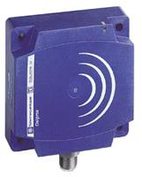 xs7d1a1dam12 Telemecanique Sensors Inductive Block Proximity Sensor, 40 mm Detection, 2-Wire NO, 12 → 24 V dc