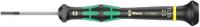 05118006001 Wera Slotted Precision Screwdriver, 2 x 0.4 mm Tip, 60 mm Blade, 157 mm Overall