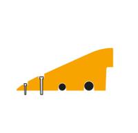 284-3623 RS PRO Rubber Ramp