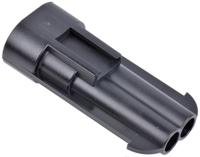 15316529 Delphi, Metri-Pack 150 Automotive Connector Plug Black Cable Mount 2 Way, Crimp Termination