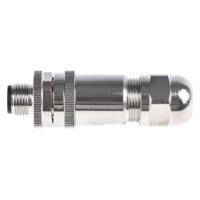 t4111512041-000 TE Connectivity Circular Connector, 4 Contacts, Cable, M12 Connector, Plug, Male, IP67, T411 Series