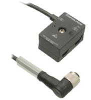 vaz-t1-fk-g10-2m-pur-v1-w Pepperl + Fuchs VAZ Series Connector Hood, 2m cable