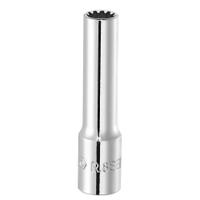 r10sel Facom 1/4 in Drive 5/16in Long Socket, Spline, 50 mm Overall Length