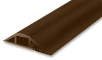 865-9600 RS PRO 1m Brown Cable Cover in PVC, 22mm Inside dia.