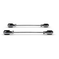 192s2 BETA 2-Piece Ratchet Spanner Set, 8 x 10/12 x 13 mm, 16 x 17/18 x 19 mm, Chrome Vanadium