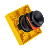 gax63 Lovato Red/Yellow Rotary Handle, GA Series