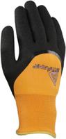 97011100 Ansell ActivArmr 97-011 Black, Orange Acrylic, Polyester Polyester (Liner), Acrylic Work Gloves, Size 10, Nitrile