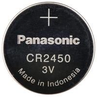 cr-2450bn Panasonic CR2450 Button Battery, 3V, 24.5mm Diameter