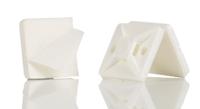 151-28349-mb3a-pa66-wh HellermannTyton Self Adhesive Natural Cable Tie Mount 19 mm x 19mm, 4.1mm Max. Cable Tie Width