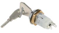 srl-5-f-d-2 Lorlin Key Switch, SP-CO, 1 A @ 24V ac dc / 115V ac 3-Way Random-Key