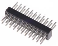 852-80-022-10-001101 Preci-Dip 852 Series Straight Through Hole Pin Header, 22 Contact(s), 1.27 mm Pitch, 2 Row, Unshrouded