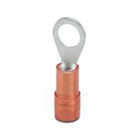 3241204 Phoenix Contact Insulated Ring Terminal, M5mm Stud Size, Red