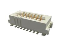 10162581-3134115lf Amphenol Communications Solutions Conan Lite Series Straight, Vertical PCB Mount PCB Socket, 15-Contact, 1mm Pitch,