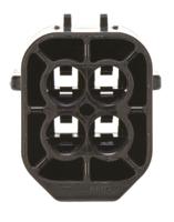174259-2 TE Connectivity, Econoseal J Mk II+ Automotive Connector Socket Black 4 Way