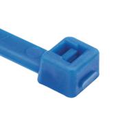 111-00698-t30r-etfe-bu HellermannTyton Cable Tie, High Chemical Resistance, 150mm x 3.5 mm, Blue ETFE, Pk-100
