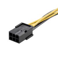 pciex68adap StarTech.com 6 Way Female PCIe to 8 Way Male PCIe Wire to Board Cable, 154.9mm
