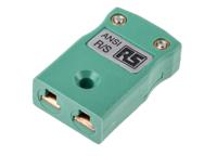 769-1139 RS PRO Miniature Thermocouple Connector for Use with Type R/S Thermocouple, 4mm Probe, ANSI, RoHS Compliant Standard