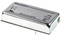 rp15-2415dfw Recom RP15 FW DC-DC Converter, ±15V dc/ ±500mA Output, 9 → 36 V dc Input, 15W, Through Hole, +75°C Max Temp