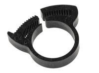291-672 RS PRO Nylon  Snap Grip Hose Clamp, 7.1mm Band Width, 18.1 → 21.4mm ID
