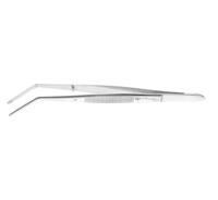 151 Facom 155 mm, Stainless Steel, Grooved, Tweezers