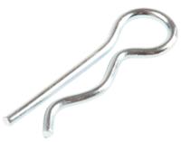 839-274 RS PRO Bright Zinc Plated Steel Retaining Clip, 6.35mm Diameter