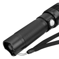 1600-0445-520 Ansmann LED Torch Black - Rechargeable, 153.7mm
