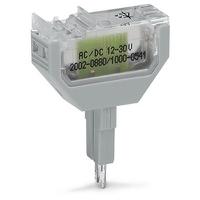 2002-8801000-542 WAGO TOPJOB S Series Component Plug for Use with DIN Rail Terminal Block, 3mA