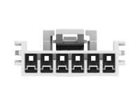 1-2350224-6 TE Connectivity, SGI2.0 Plug Connector Housing, 2mm Pitch, 6 Way, 1 Row