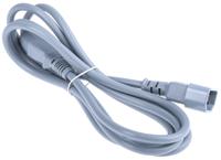 137-3353 RS PRO Straight IEC C13 Socket to Straight IEC C14 Plug Power Cord, 2m