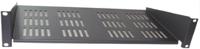 cax2ty280 CAMDENBOSS Black Cantilever Shelf, 2U, 20kg Load, 446mm x 280mm