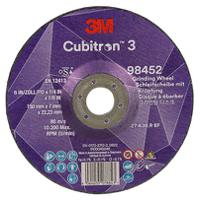 7100303981 3M 98452 Ceramic Grinding Disc, 150mm x 7mm Thick, 36+ Grade