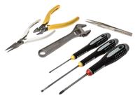 9848 Lindstrom 8 Piece Universal with Container Tool Kit with Zipper wallet
