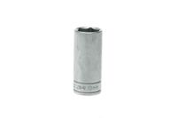 m380618-c Teng Tools 3/8 in Drive 18mm Deep Socket, 6 point, 45.5 mm Overall Length