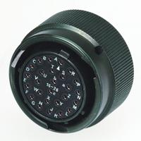 ms3102a14s-5p Amphenol Industrial, MS Box Mount MIL Spec Circular Connector Receptacle, Pin Contacts,Shell Size 5, Bayonet,