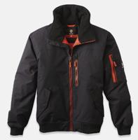 17ortego1494tl Parade ORTEGO Black, Reinforced Nylon Work Jacket, L