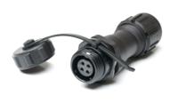 304-635 RS PRO Industrial Circular Connector, 4 Contacts, In-Line, SP11 Connector, Socket, Female, IP68, SP11 Series