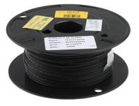 flt0111-100-0 TE Connectivity FlexLite Series Black 1 mm² Equipment Wire, 17 AWG, 19/0.25 mm, 100m, Polyolefin Insulation,