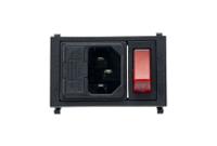 bzv01z000002 Bulgin C14 Snap-In IEC Connector Male, 10A, 250 V, Fuse Size 5 x 20mm