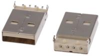 a-usb-a-lp-smt-c ASSMANN WSW Right Angle, SMT, Plug Type A USB Connector