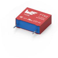 890324025047cs Wurth Elektronik WCAP-FTX2 Film Capacitor, 275V ac, ±10%, 820nF, Through Hole