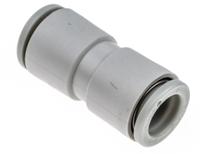 kq2h08-00a SMC KQ2 Series Straight Tube-to-Tube Adaptor, Push In 8 mm to Push In 8 mm, Tube-to-Tube Connection Style