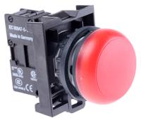 78639224-m22-l-rm22-am22-led230-r Eaton, RMQ Titan M22, Flush Mount, Rear, Surface Mount Red LED Pilot Light, 22mm Cutout, IP69K, Round, 85 → 264V