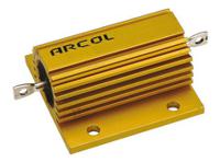 hs75-47r-j Arcol, 47Ω 75W Wire Wound Chassis Mount Resistor HS75 47R J ±5%