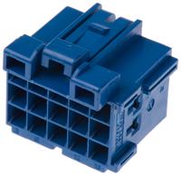 1-967623-4 TE Connectivity, Junior Power Timer Automotive Connector Socket Blue Cable Mount 15 Way