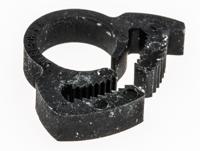 291-593 RS PRO Nylon  Snap Grip Hose Clamp, 4.6mm Band Width, 7.9 → 9.6mm ID