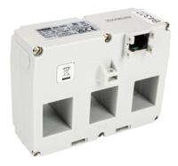264-1001 RS PRO DIN Rail Mounted Current Transformer, 250A Input, 3 x 250A, 330 mV Output, 25 x 21mm Bore, 330 mV
